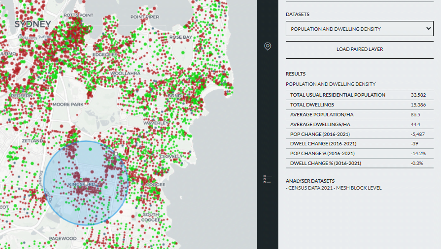 REVEALING CENSUS 2021 CHANGE PATTERNS — OneMap